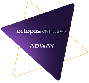 Octopus Ventures and Adway partnership lockup