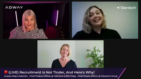 Recruitment Is Not Tinder, And Here's Why! LinkedIn Live with Talentech