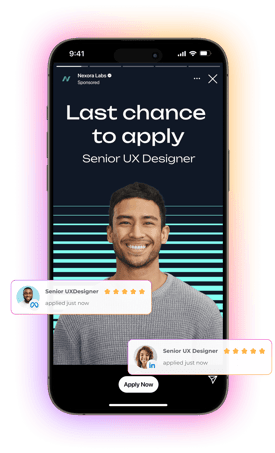Job ad is shown a second time